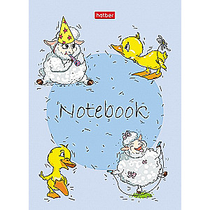 A6 Notepad Funny Animals (grid)