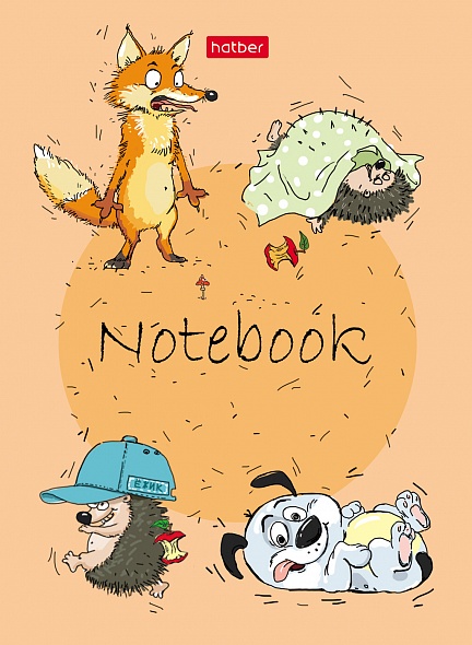 A6 Notepad Funny Animals (grid)