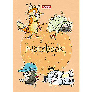 A6 Notepad Funny Animals (grid)