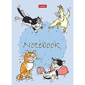 A6 Notepad Funny Animals (grid)
