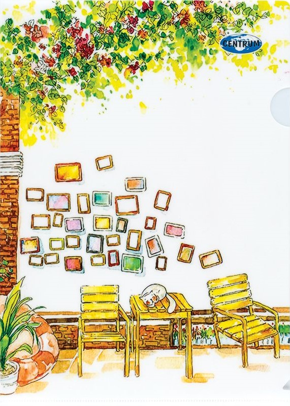 Eckordner CoffeeShop A4, 0,15 mm (Assortiment)