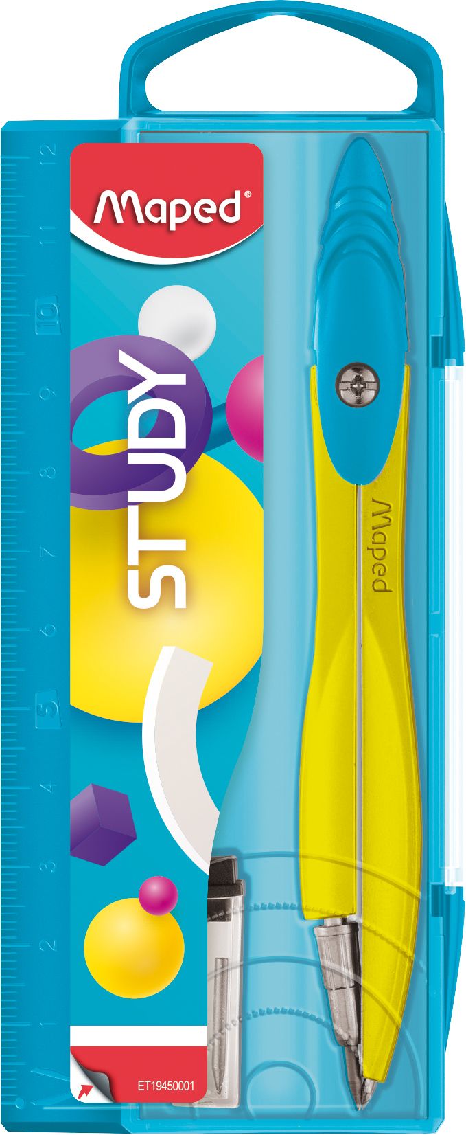 Cyrkiel MAPED Study Pop, 120 mm
