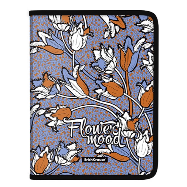 A5+ Tasche mit Reißverschluss ErichKrause Tulpen