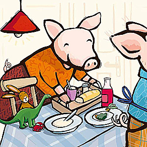 Piglet, it's time to sleep!