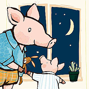 Piglet, it's time to sleep!