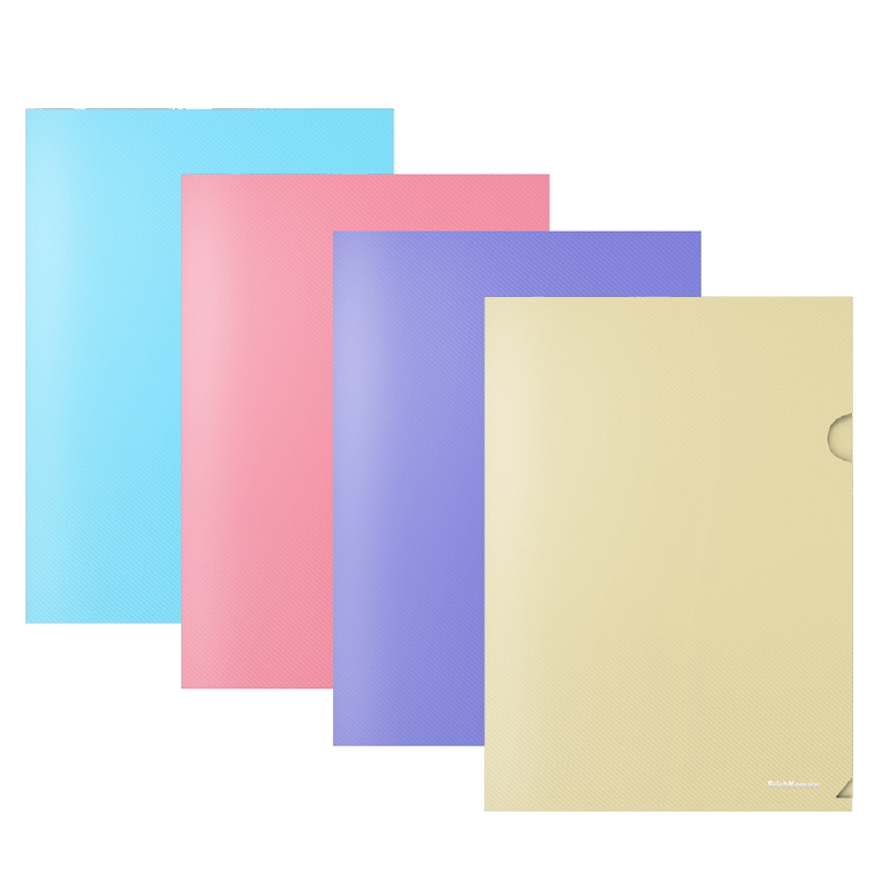 A4 Folder ErichKrause Diagonal pastel (mix of colors)