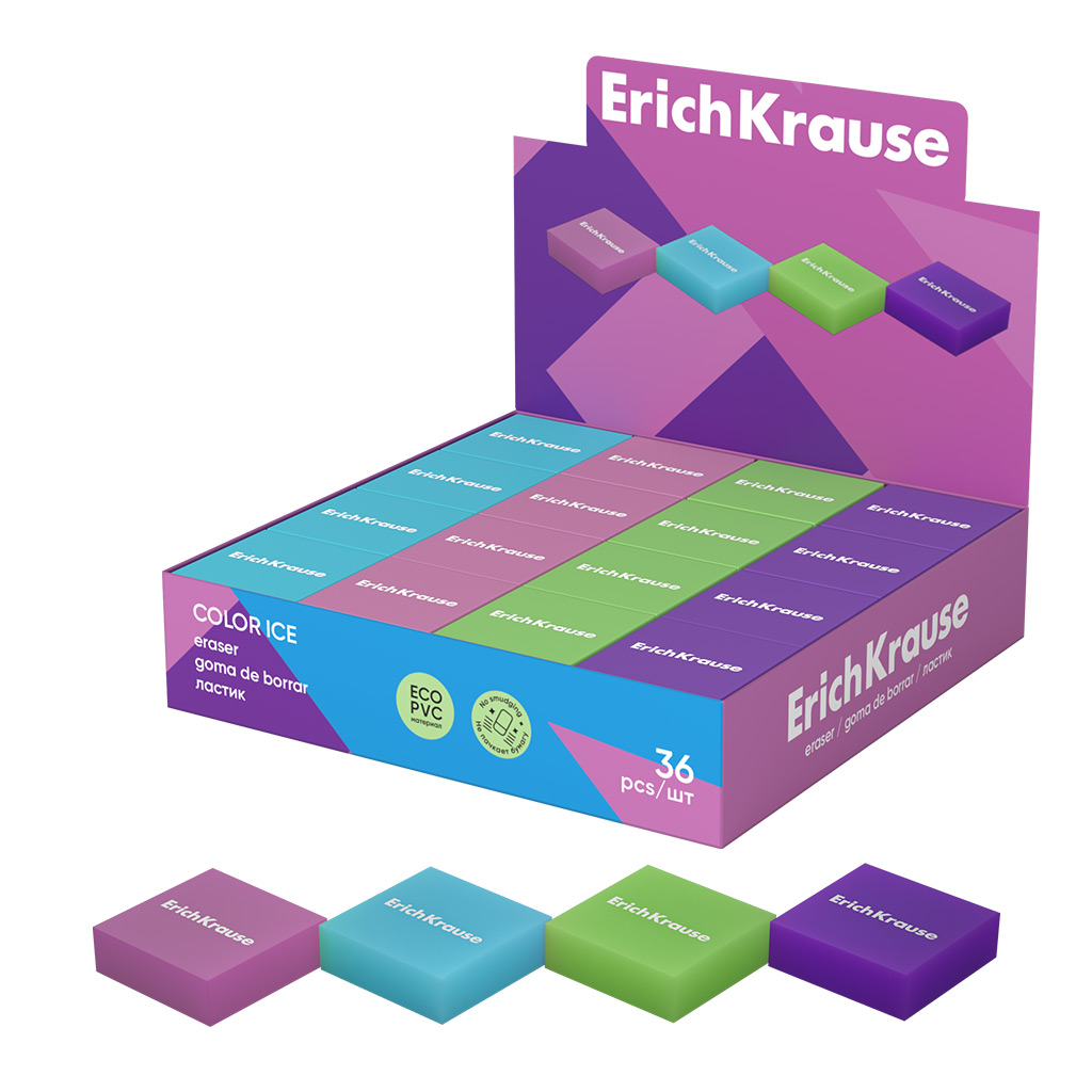 Eraser - Color Ice, assorted