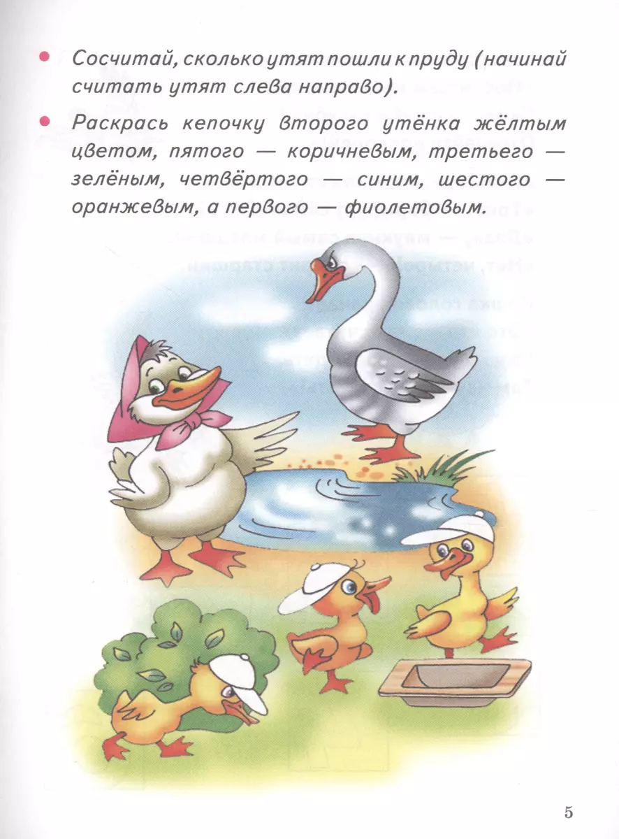 Mathematics, motor skills, logic 4-6 years