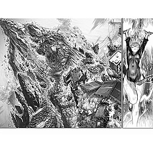 One-Punch Man. Book 14. The full power of the Tornado. Into the abyss