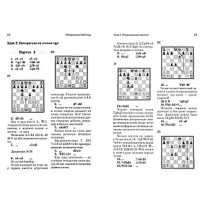 Chess opening lessons