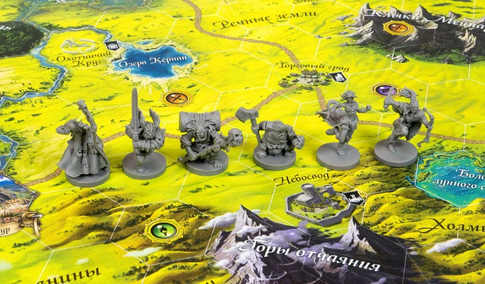 Gra planszowa - Runebound. Trzecia edycja