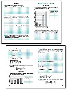 Mathematics. 4th grade. Independent and control work. Workbook