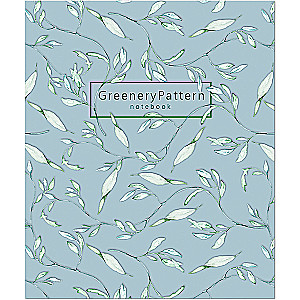 Notebook Greenery Patterns