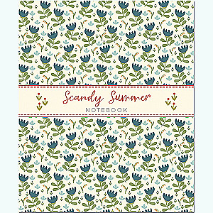 Notebook Scandy Summer Pattern