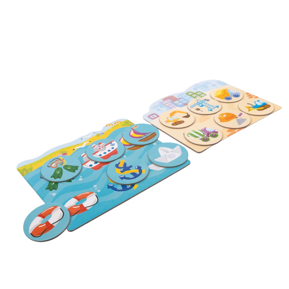 Lotto for the little ones - What boys dream about