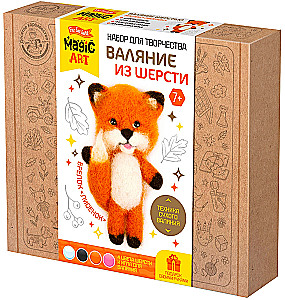 Felting set Little Fox