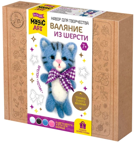 Набор для валяния - Котик