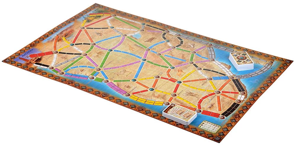 Board Game - Ticket to Ride: Heart of Africa (expansion)