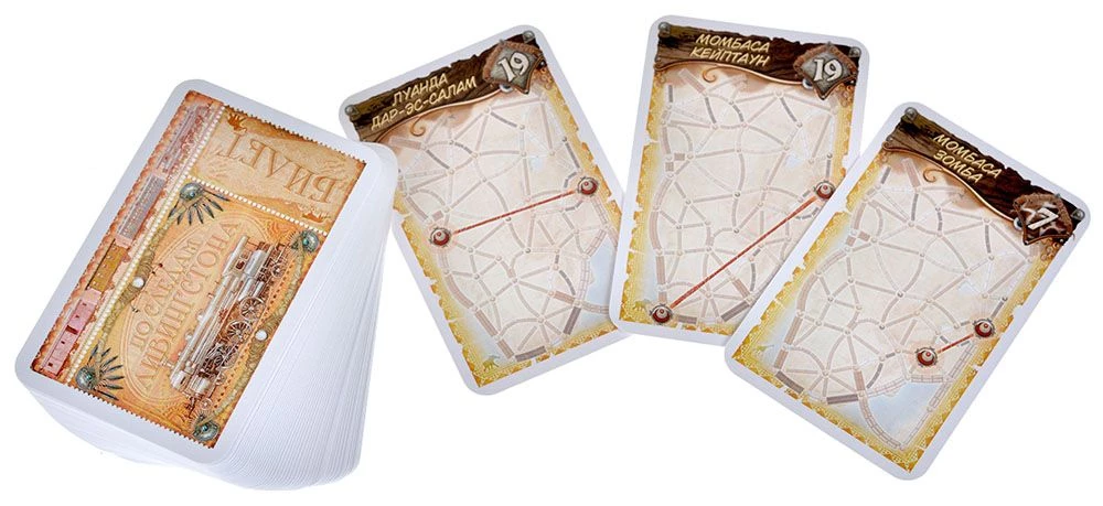 Board Game - Ticket to Ride: Heart of Africa (expansion)