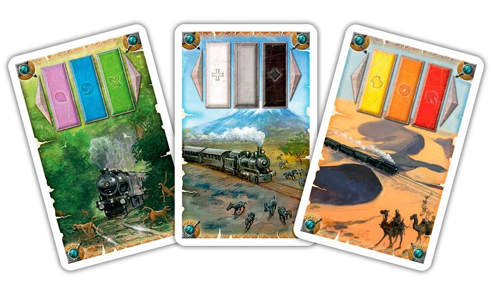 Board Game - Ticket to Ride: Heart of Africa (expansion)