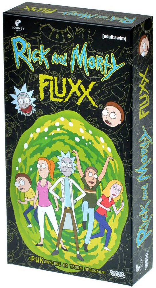 Board game - Fluxx. Rick and Morty