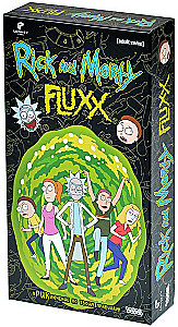 Stalo žaidimas - Fluxx. Rikas ir Mortis