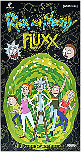 Stalo žaidimas - Fluxx. Rikas ir Mortis