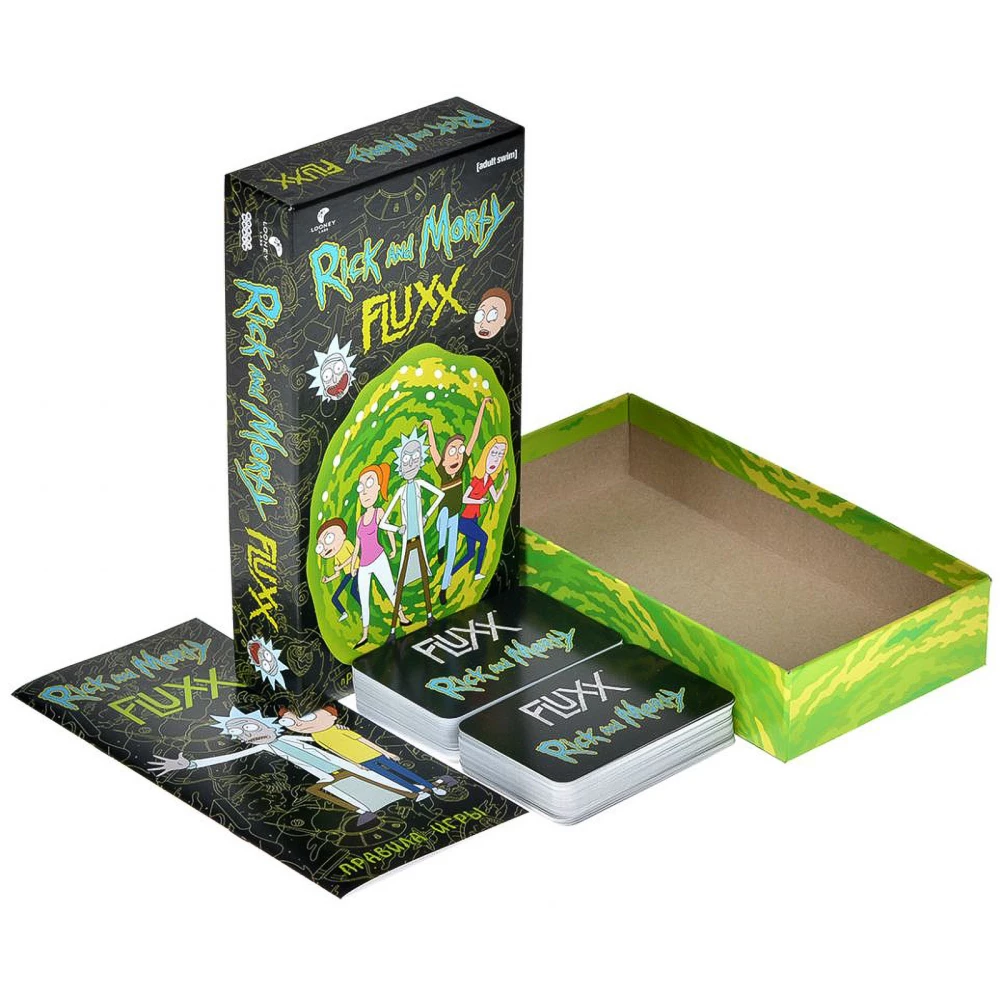 Board game - Fluxx. Rick and Morty