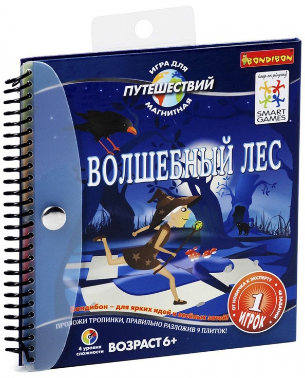 Ceļojumu magnētiskā spēle Burvīgais mežs