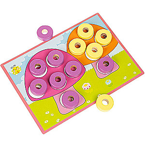 Wooden puzzle Colorful imagination