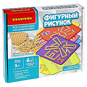 Puzzle game for preschoolers Figure drawing