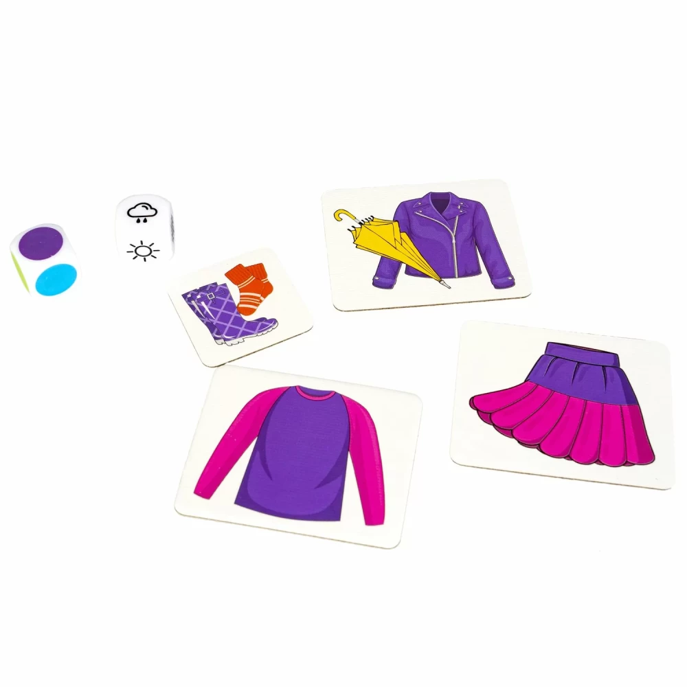 Board game 3 in 1 Dress for the weather