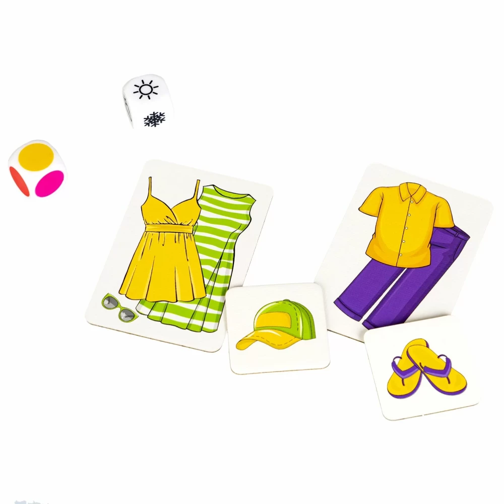 Board game 3 in 1 Dress for the weather