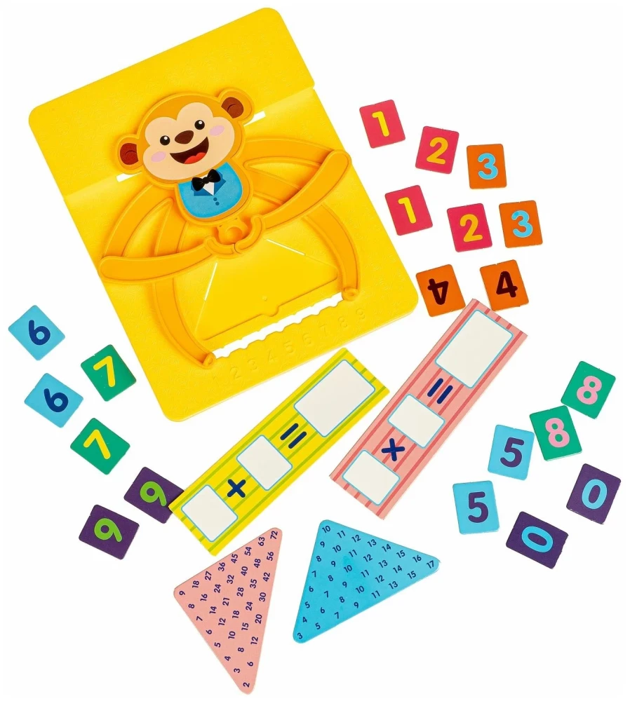 Board game Bondibon Count and multiply, monkey