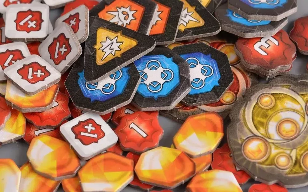 Board game KeyForge. Worlds Collide. Deluxe Archon Deck
