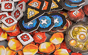 Board game KeyForge. Worlds Collide. Deluxe Archon Deck