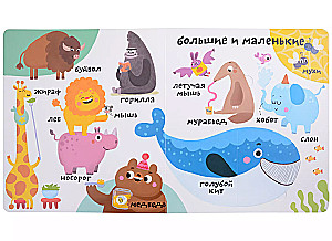 My first 100 words with boxes. Such different animals