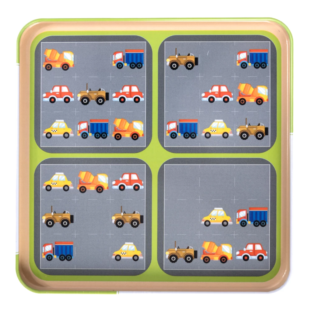 Magnetic Car Puzzle Game