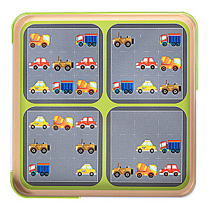 Magnetic Car Puzzle Game
