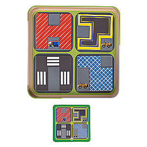 Magnetic Car Puzzle Game