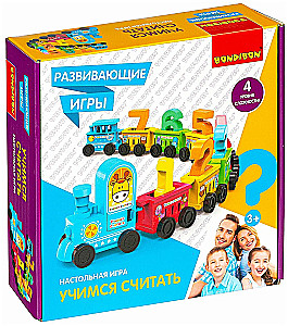 Educational board games Bondibon Learning to count