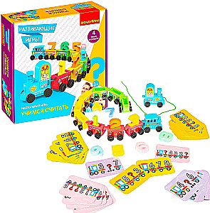 Educational board games Bondibon Learning to count