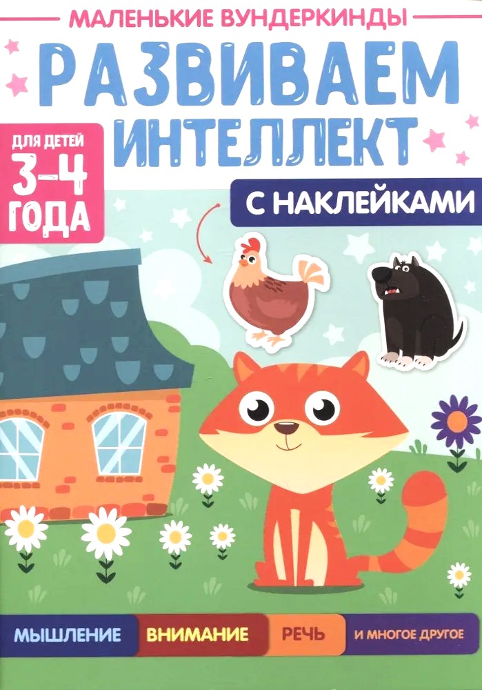 Mažieji vunderkindai. Mes ugdome intelektą. 3-4 metai