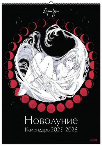 New Moon by Loputyn. Calendar 2025-2026