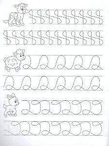 Simple lines. Recipes for kids