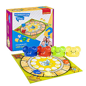 Board educational game Whose cheese?