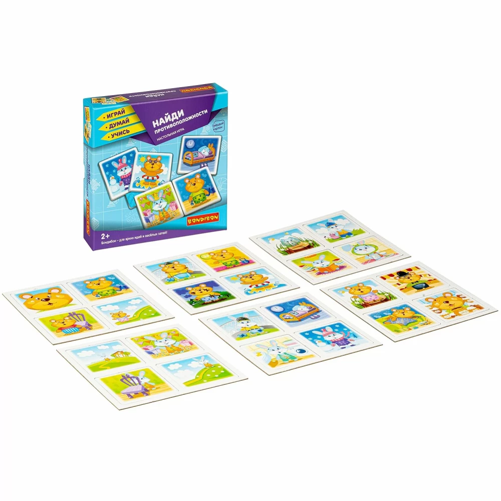 Board game Find the opposites