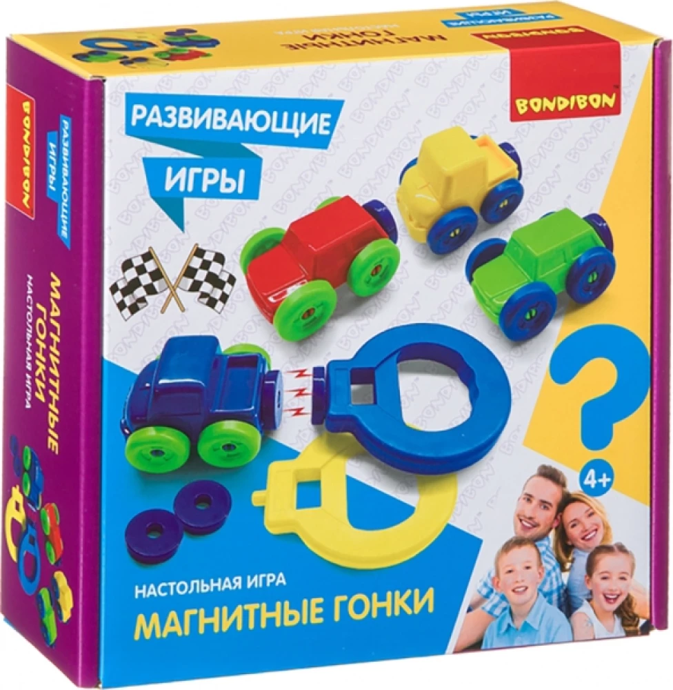 Board game Magnetic racing