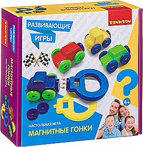 Board game Magnetic racing