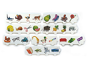 Puzzle drewniane - Układaj i czytaj